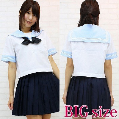 キリスト系女学院の学生服(夏服) BIG(コスチューム)
